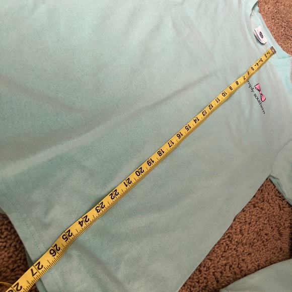 Simply Southern Long Sleeve tailgate sports tee shirt football Womens medium - Picture 8 of 10